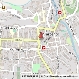 Mappa Piazza Libertà, 12, 33017 Tarcento, Udine (Friuli-Venezia Giulia)