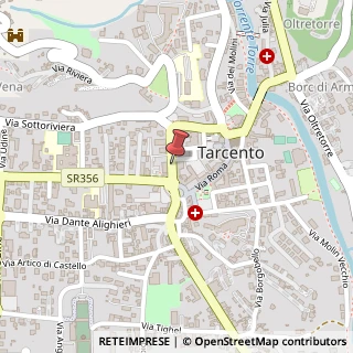 Mappa Piazza Libertà, 14, 33017 Tarcento, Udine (Friuli-Venezia Giulia)
