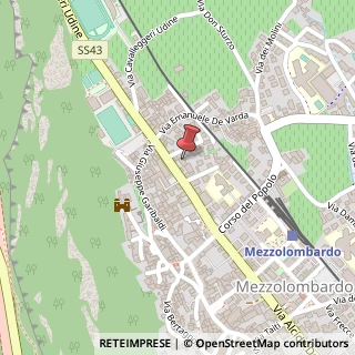Mappa Via IV Novembre, 50, 38017 Mezzolombardo, Trento (Trentino-Alto Adige)