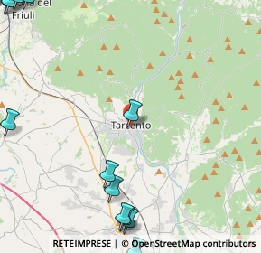Mappa Via Roma, 33017 Tarcento UD, Italia (7.02923)