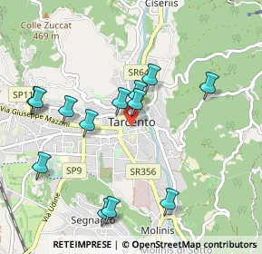 Mappa Via Monte Nero, 33017 Tarcento UD, Italia (0.99538)