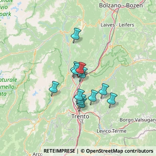 Mappa Via Battisti, 38016 Mezzocorona TN, Italia (10.03917)