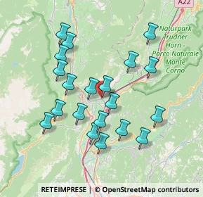 Mappa Piazza S. Gottardo, 38016 Mezzocorona TN, Italia (6.9175)