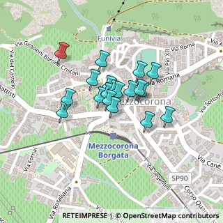 Mappa Piazza S. Gottardo, 38016 Mezzocorona TN, Italia (0.136)