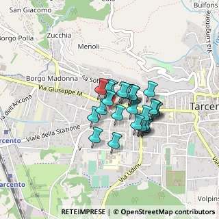 Mappa Via G. Baldissera, 33017 Tarcento UD, Italia (0.27308)