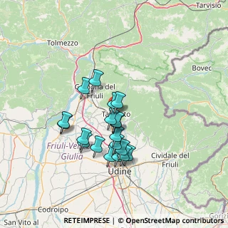 Mappa Viale Giacomo Matteotti, 33017 Tarcento UD, Italia (11.45211)