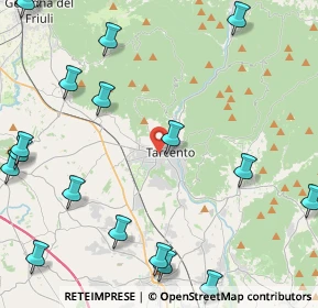 Mappa Viale Giacomo Matteotti, 33017 Tarcento UD, Italia (6.36947)