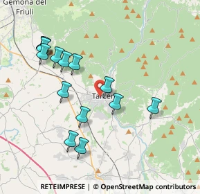 Mappa Viale Giacomo Matteotti, 33017 Tarcento UD, Italia (3.85143)