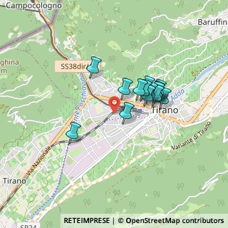 Mappa Via Ragazzi del, 23037 Tirano SO, Italia (0.64571)