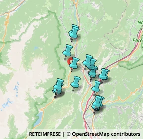 Mappa Via S. Vigilio, 38010 Spormaggiore TN, Italia (6.348)