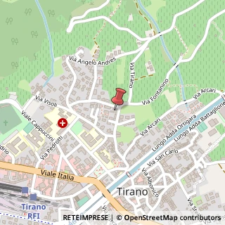 Mappa Via Monte Masuccio, 13, 23037 Tirano, Sondrio (Lombardia)