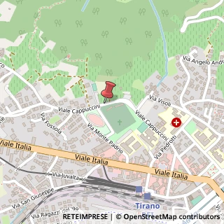 Mappa Viale cappuccini 4, 23037 Tirano, Sondrio (Lombardia)