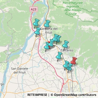Mappa Via dei Colli, 33030 Buja UD, Italia (5.71417)