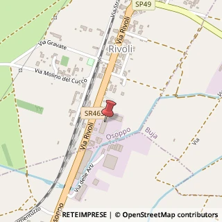 Mappa Via Rivoli, 83, 33010 Osoppo, Udine (Friuli-Venezia Giulia)