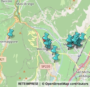 Mappa Via Emanuele de Varda, 38017 Mezzolombardo TN, Italia (1.92474)