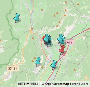 Mappa Via Emanuele de Varda, 38017 Mezzolombardo TN, Italia (2.29182)