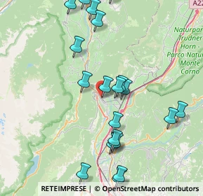 Mappa Via Emanuele de Varda, 38017 Mezzolombardo TN, Italia (8.8125)