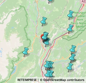 Mappa Via Emanuele de Varda, 38017 Mezzolombardo TN, Italia (8.789)
