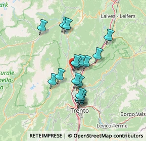 Mappa Via Emanuele de Varda, 38017 Mezzolombardo TN, Italia (11.20722)
