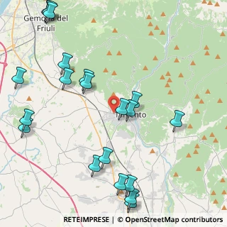 Mappa Via Ognissanti, 33017 Tarcento UD, Italia (5.2815)