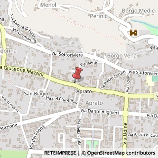 Mappa Via Giuseppe Mazzini, 58, 33017 Tarcento, Udine (Friuli-Venezia Giulia)