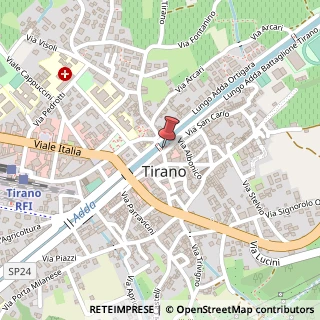 Mappa Via San Carlo, 3, 23037 Tirano, Sondrio (Lombardia)
