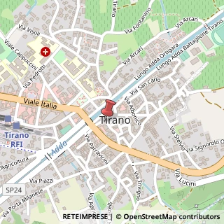 Mappa Piazza Cavour, 22, 23037 Villa di Tirano, Sondrio (Lombardia)