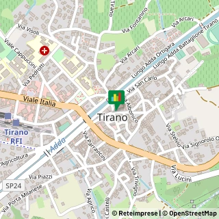 Mappa Piazza Cavour, 21, 23037 Tirano, Sondrio (Lombardia)