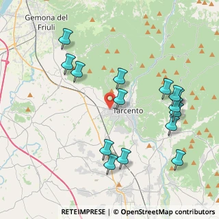 Mappa Via Giuseppe Mazzini, 33017 Tarcento UD, Italia (4.36)