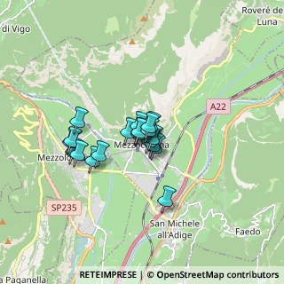 Mappa Via San Giovanni Bosco, 38016 Mezzocorona TN, Italia (1.0235)