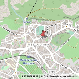 Mappa Via Romana, 16, 38016 Mezzocorona, Trento (Trentino-Alto Adige)