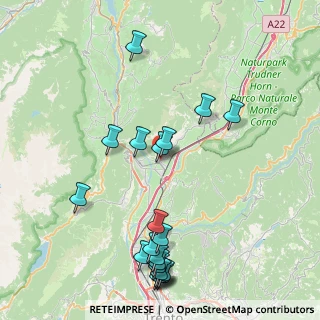 Mappa Via San Giovanni Bosco, 38016 Mezzocorona TN, Italia (9.602)