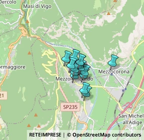 Mappa Via Fabio Filzi, 38017 Mezzolombardo TN, Italia (0.755)