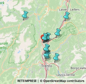 Mappa Via Fabio Filzi, 38017 Mezzolombardo TN, Italia (9.63417)