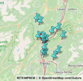 Mappa Via Fabio Filzi, 38017 Mezzolombardo TN, Italia (9.122)