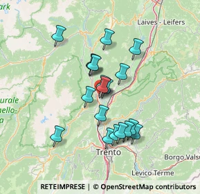 Mappa Via Fabio Filzi, 38017 Mezzolombardo TN, Italia (11.14)