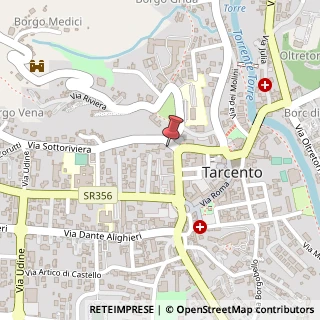Mappa Viale Marinelli, 33, 33017 Tarcento, Udine (Friuli-Venezia Giulia)