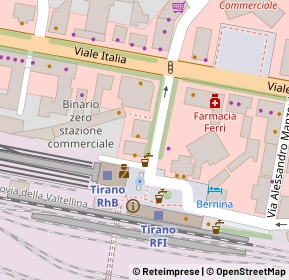 Mappa 23037 Tirano SO, Italia (0.055)