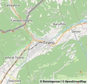 Mappa 23037 Tirano SO, Italia (2.6)