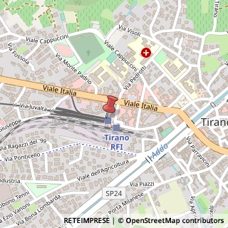 Mappa Via Stazione, 15, 23037 Tirano, Sondrio (Lombardia)