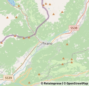 Mappa 23037 Tirano SO, Italia (4.411)