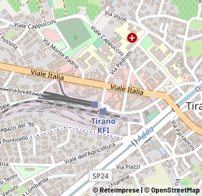 Mappa 23037 Tirano SO, Italia (0.128)