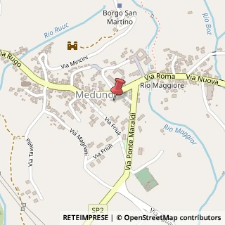 Mappa Via Roma, 11, 33092 Meduno, Pordenone (Friuli-Venezia Giulia)