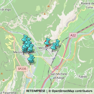 Mappa Via Cavalleggeri, 38016 Mezzocorona TN, Italia (1.69214)