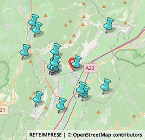 Mappa Via Cavalleggeri, 38016 Mezzocorona TN, Italia (3.64067)