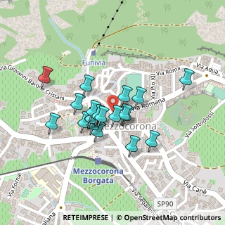Mappa Via Cavalleggeri, 38016 Mezzocorona TN, Italia (0.167)