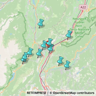 Mappa Via Cavalleggeri, 38016 Mezzocorona TN, Italia (6.35364)
