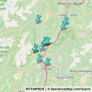 Mappa Via Cavalleggeri, 38016 Mezzocorona TN, Italia (10.35818)