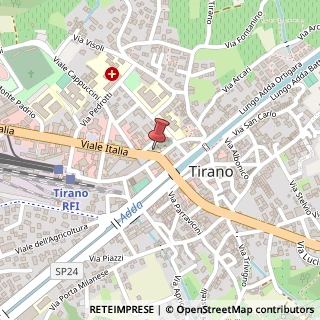 Mappa Piazza Marinoni, 23037 Tirano SO, Italia, 23037 Tirano, Sondrio (Lombardia)