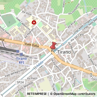 Mappa Largo risorgimento 8, 23037 Tirano, Sondrio (Lombardia)